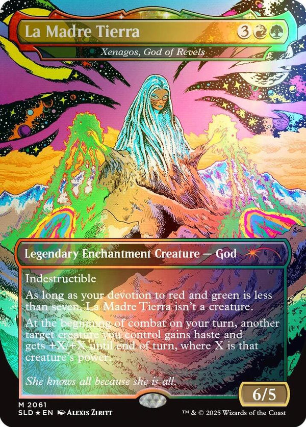 La Madre Tierra - Xenagos, God of Revels (Rainbow Foil) (2061) [Secret Lair Drop]