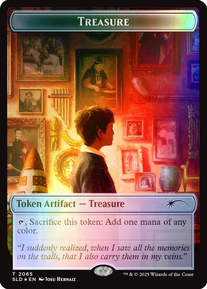 Treasure Token (2065) (Rainbow Foil) [Secret Lair Drop]