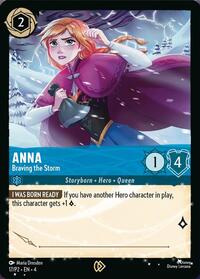 Anna - Braving the Storm (17/P2) [Disney Lorcana Promo Cards]