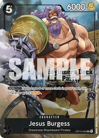 Jesus Burgess (Beginners Deck Party [ST-23] - [ST-28] Winner Pack) (OP10-085) [One Piece Promotion Cards]