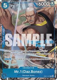 Mr. 1 (Daz.Bonez) (Beginners Deck Party [ST-23] - [ST-28] Winner Pack) (EB01-027) [One Piece Promotion Cards]