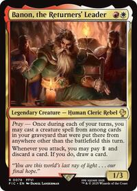 Banon, the Returners' Leader (Surge Foil) (78) [Final Fantasy Commander]