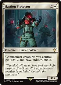 Bastion Protector (Surge Foil) (233) [Final Fantasy Commander]