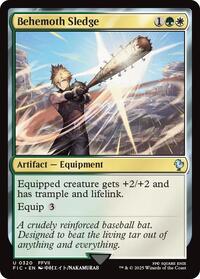 Behemoth Sledge (Surge Foil) (320) [Final Fantasy Commander]