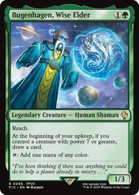 Bugenhagen, Wise Elder (Surge Foil) (66) [Final Fantasy Commander]