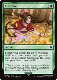 Cultivate (Surge Foil) (300) [Final Fantasy Commander]