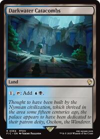 Darkwater Catacombs (Surge Foil) (384) [Final Fantasy Commander]