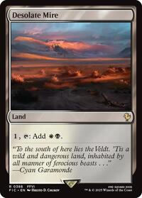 Desolate Mire (Surge Foil) (386) [Final Fantasy Commander]