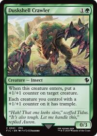 Duskshell Crawler (Surge Foil) (301) [Final Fantasy Commander]