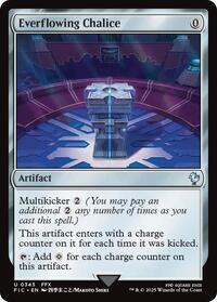 Everflowing Chalice (Surge Foil) (343) [Final Fantasy Commander]