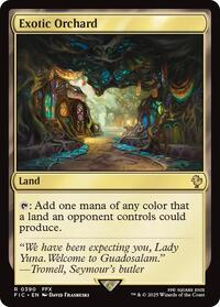 Exotic Orchard (Surge Foil) (390) [Final Fantasy Commander]