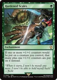 Hardened Scales (Surge Foil) (307) [Final Fantasy Commander]