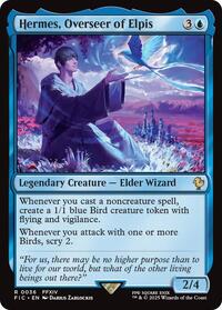 Hermes, Overseer of Elpis (Surge Foil) (36) [Final Fantasy Commander]