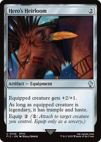Hero's Heirloom (Surge Foil) (346) [Final Fantasy Commander]
