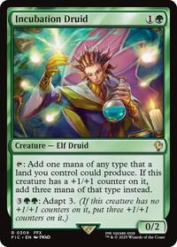 Incubation Druid (Surge Foil) (309) [Final Fantasy Commander]