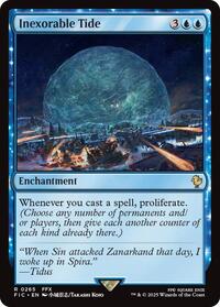 Inexorable Tide (Surge Foil) (265) [Final Fantasy Commander]