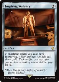 Inspiring Statuary (Surge Foil) (347) [Final Fantasy Commander]