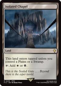 Isolated Chapel (Surge Foil) (405) [Final Fantasy Commander]