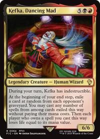 Kefka, Dancing Mad (Surge Foil) (84) [Final Fantasy Commander]