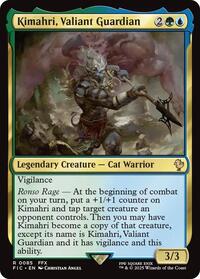 Kimahri, Valiant Guardian (Surge Foil) (85) [Final Fantasy Commander]