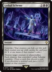 Lethal Scheme (Surge Foil) (277) [Final Fantasy Commander]