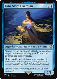 Lulu, Stern Guardian (Surge Foil) (38) [Final Fantasy Commander]