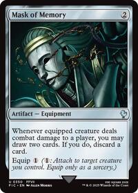 Mask of Memory (Surge Foil) (350) [Final Fantasy Commander]