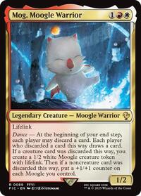 Mog, Moogle Warrior (Surge Foil) (89) [Final Fantasy Commander]
