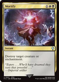Mortify (Surge Foil) (327) [Final Fantasy Commander]