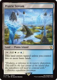 Prairie Stream (Surge Foil) (413) [Final Fantasy Commander]