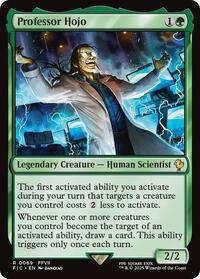 Professor Hojo (Surge Foil) (69) [Final Fantasy Commander]