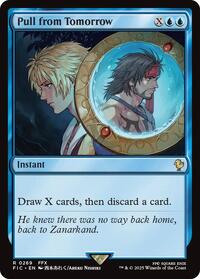 Pull from Tomorrow (Surge Foil) (269) [Final Fantasy Commander]