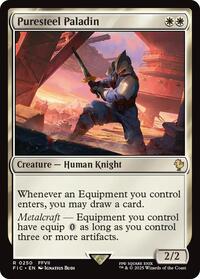 Puresteel Paladin (Surge Foil) (250) [Final Fantasy Commander]