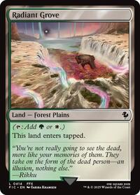 Radiant Grove (Surge Foil) (414) [Final Fantasy Commander]