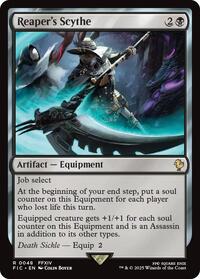 Reaper's Scythe (Surge Foil) (48) [Final Fantasy Commander]