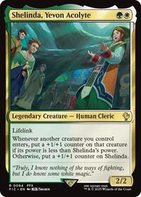 Shelinda, Yevon Acolyte (Surge Foil) (94) [Final Fantasy Commander]