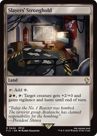 Slayers' Stronghold (Surge Foil) (424) [Final Fantasy Commander]