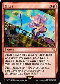 Snort (Surge Foil) (58) [Final Fantasy Commander]