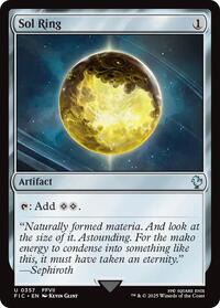 Sol Ring (0357) (Surge Foil) (357) [Final Fantasy Commander]