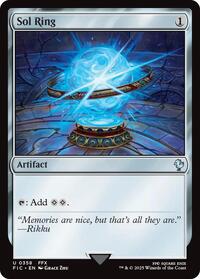 Sol Ring (0358) (Surge Foil) (358) [Final Fantasy Commander]