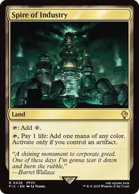 Spire of Industry (Surge Foil) (426) [Final Fantasy Commander]