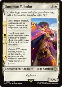 Summon: Yojimbo (Surge Foil) (28) [Final Fantasy Commander]