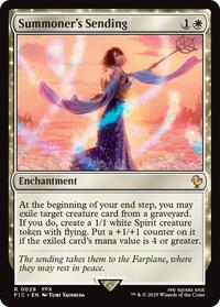 Summoner's Sending (Surge Foil) (29) [Final Fantasy Commander]