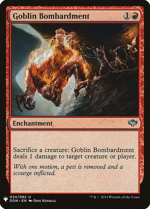 Goblin Bombardment (DDN-24) [The List]