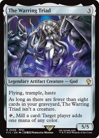 The Warring Triad (Surge Foil) (99) [Final Fantasy Commander]