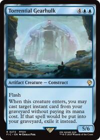 Torrential Gearhulk (Surge Foil) (272) [Final Fantasy Commander]