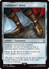 Trailblazer's Boots (Surge Foil) (370) [Final Fantasy Commander]