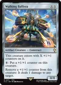Walking Ballista (Surge Foil) (371) [Final Fantasy Commander]