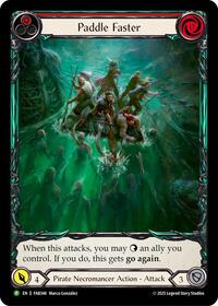 Paddle Faster - FAB348 (FAB348) [Flesh and Blood Promo Cards]