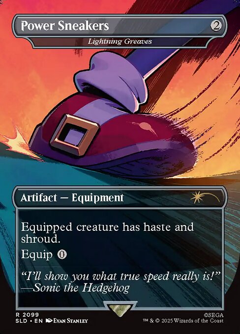 Lightning Greaves (2099) [Secret Lair Drop]